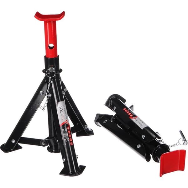 Foldbare Smykker SIXTOL Mekaniker Billift 3T - Kapacitet 3 Tons - 2 Stykker