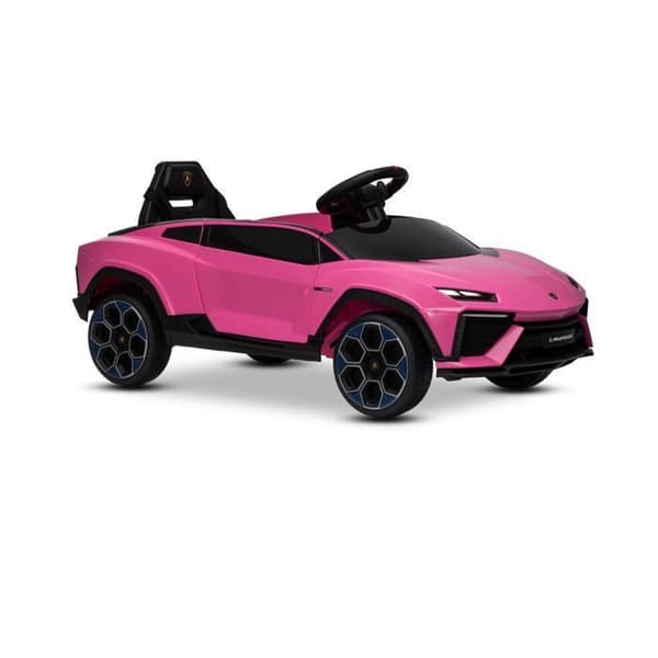 Elbil til børn 12V Lamborghini Lanzador, 3 til 6 år, pink