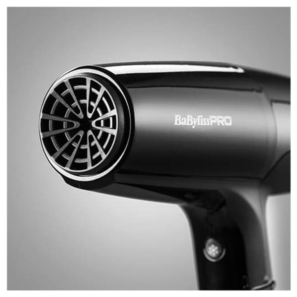 BABYLISS PRO - HÅRTØRRER FALCO - SORT OG SILVER