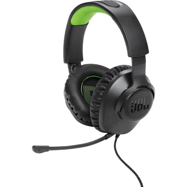 Gaming Headset - JBL - Quantum 100 Xbox - Trådbunden - Multiplatform - Svart / Grön