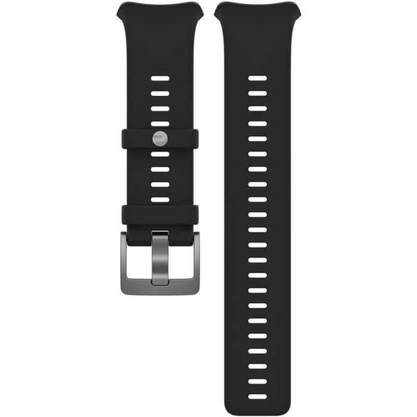 Klocka - Svart Silikon - Polar - 910110565