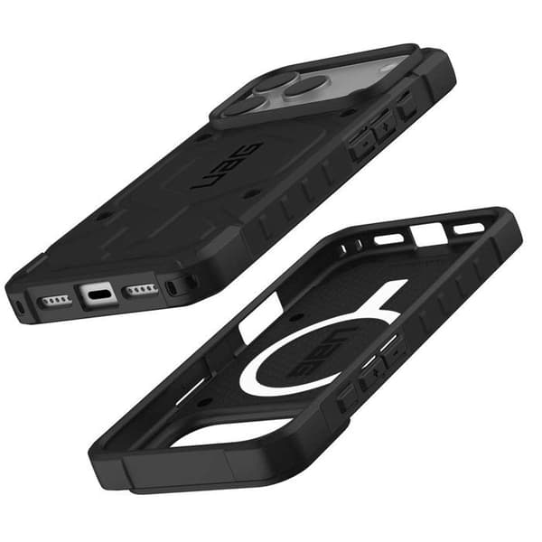 Coque MagSafe - UAG - Pathfinder - Ultra Slidstærk - iPhone 17 Pro - Sort