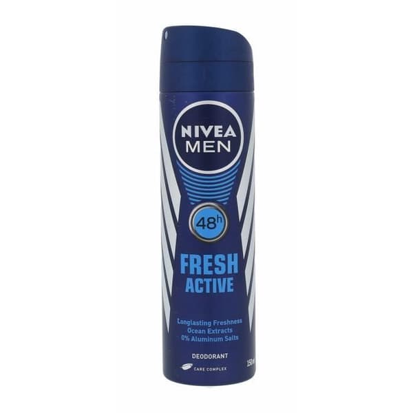 Nivea Men Fresh Active 48h Deodorant - Aluminiumfri - 150ml