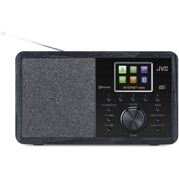Radio - JVC - RA-E814B - Internet, DAB, FM - Bluetooth, USB - 5W