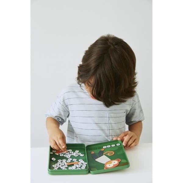 Petitcollage Magnetic Game Wait for Monkey