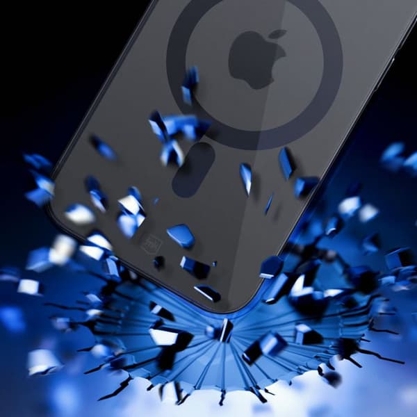 Cover - 3MK PROTECTION - Satin Armor MagCase - iPhone 15 Pro Max - Sort - Maksimal beskyttelse