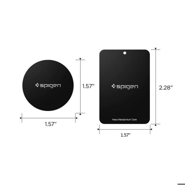 4 Metalplader til Bilholder SPIGEN