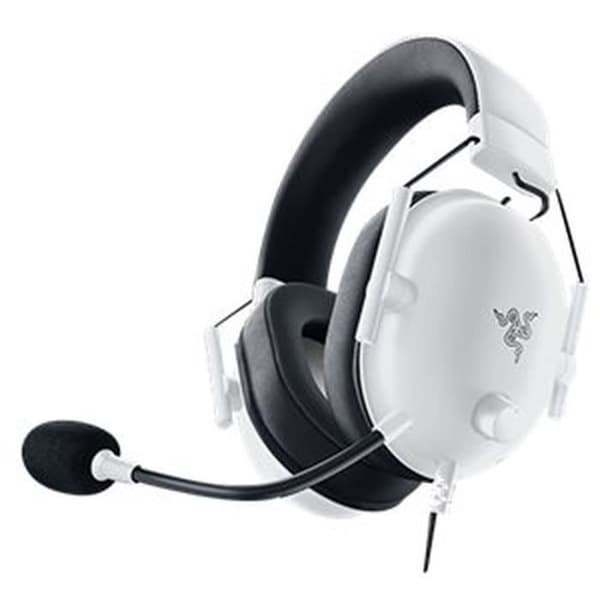 Razer BLACKSHARK V2 X WHITE PC Headset - Multi-platform kablet headset til e-sport