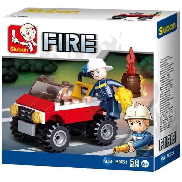 LASTBIL BRANDVOGN FIRE SLUBAN M38-B0621