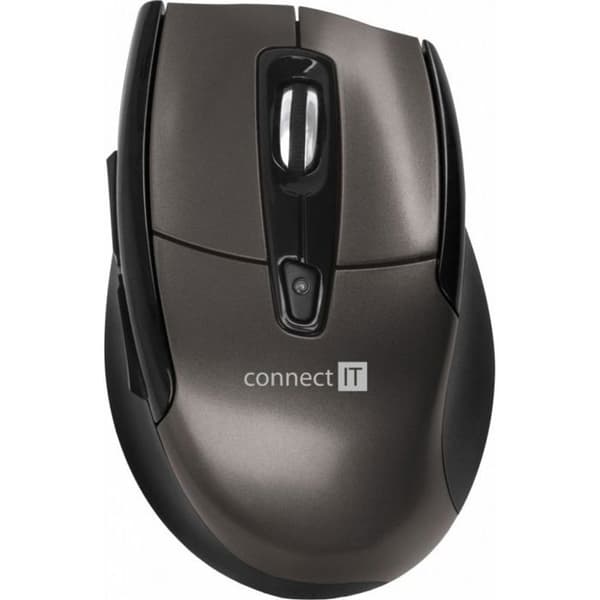 Mus - CONNECT-IT - CMO-1300-BR - Trådlös - 1600 DPI - Grå