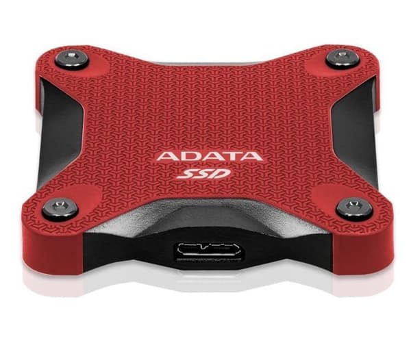 Extern SSD-hårddisk - ADATA - SD620 - 2 To - Röd - USB 3.0