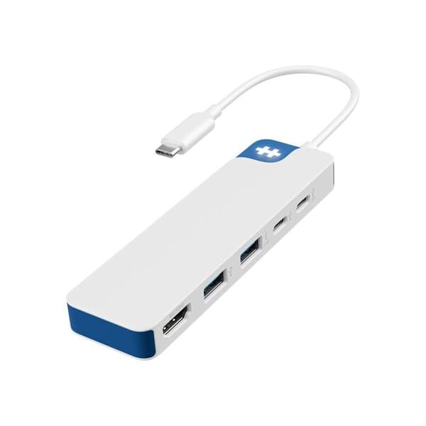 Station för bärbar dator Hyper HYPERDRIVE FLEX5 PORT USB-C HUB BLÅ