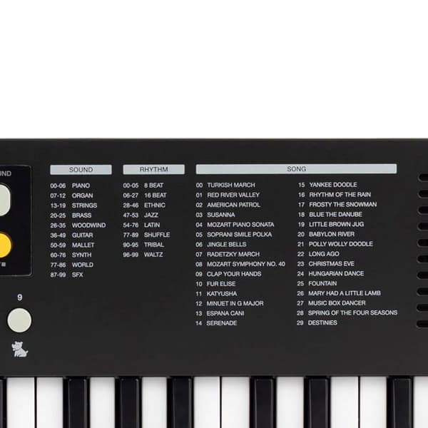 Medeli MK1/BK Nebula børnetastatur sort