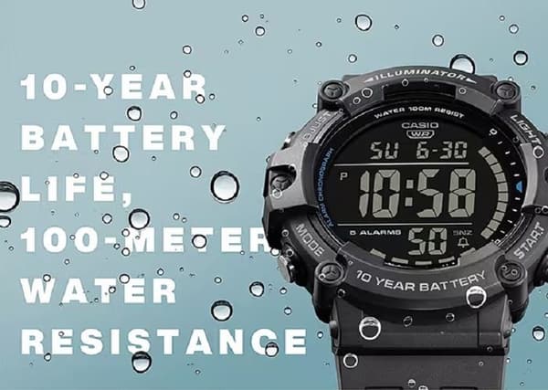 Casio Sportklocka Modell AE-1500WH-2A Blå