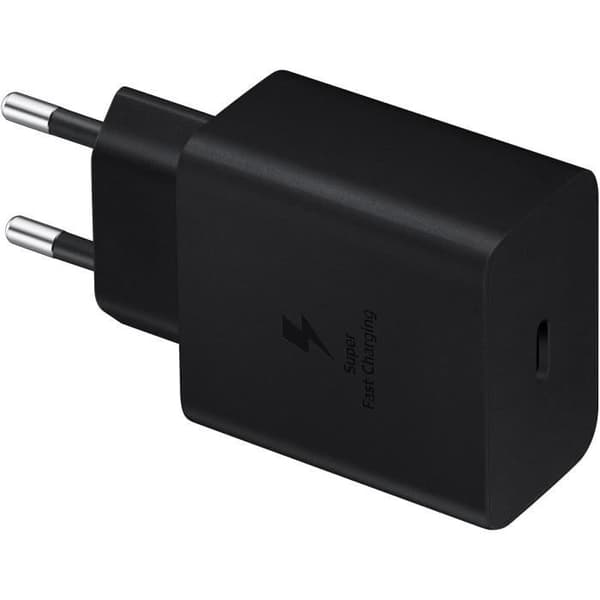 SAMSUNG Ultra Hurtig Netoplader 45W + CBL USB C Sort