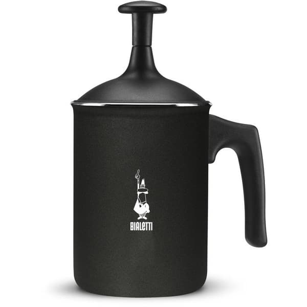 Manuel mælkeskummer - BIALETTI - PERFETTO CREMA - 330 ml - Sort
