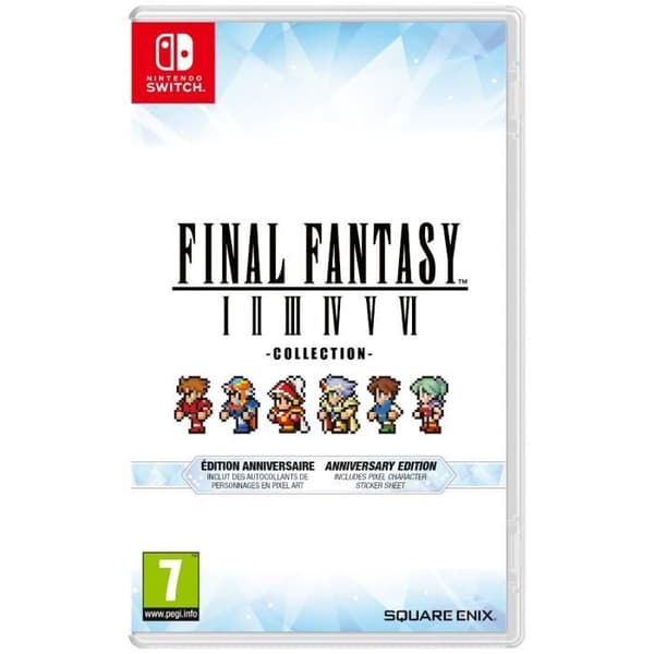 Final Fantasy I til VI - Nintendo Switch Game - Anniversary Edition