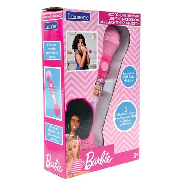 Barbie upplyst mikrofon