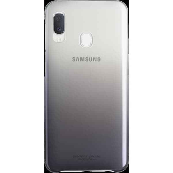 Baksida Evolution Galaxy A20e Svart