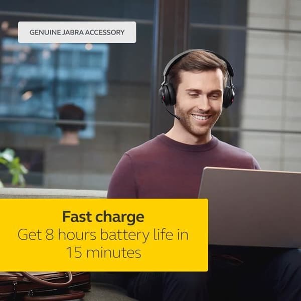 Lade station - Jabra - Evolve2 65 - USB-A - Sort - Unisex