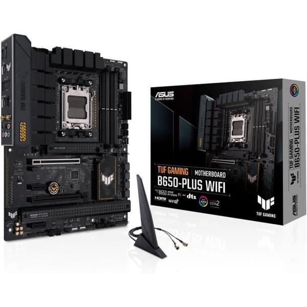 Bundkort - ASUS - TUF GAMING B650-PLUS WIFI - AMD B650 - AM5 plads ATX