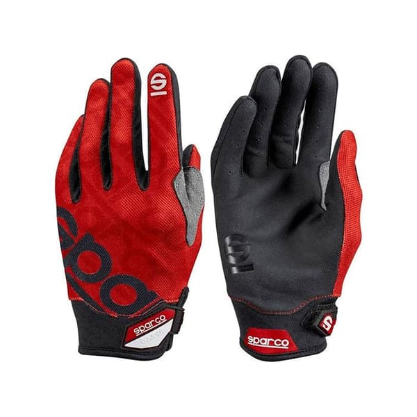 GANTS SPARCO MECA 3 STORLEK S RÖD