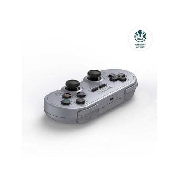 8BitDo SN30 Pro Spelkontroll Hall Effekt Grå