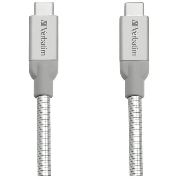 USB-kabel - VERBATIM - USB-C (M) til USB-C (M) - USB 3.1 Gen2 - 3 A - 30 cm