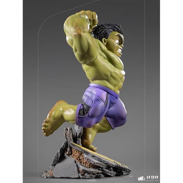 Figur - IRON STUDIOS - Hulk Infinity Saga Mini Co. - 22 cm - Plast - Detaljerad design