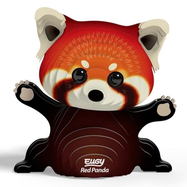 Puzzle 3D - EUGY - Eugy 3D - Dyr - Genanvendt pap - At samle selv