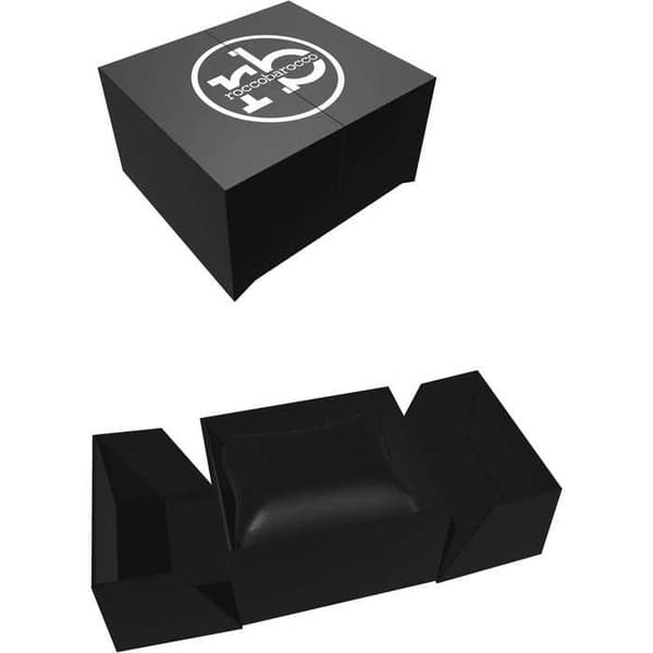 Ur - Sort Stål - RoccoBarocco - RB.0996L-02M