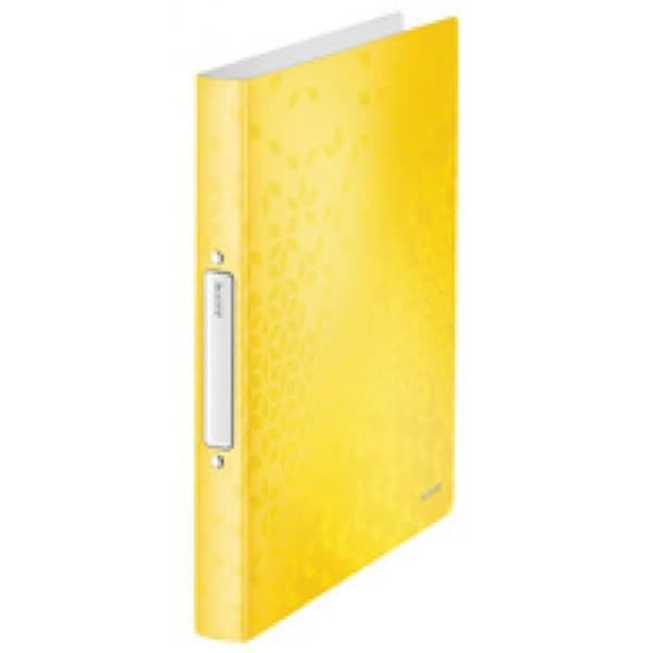 Mapp - LEITZ - WOW - A4 - PP - Svart - Med ringar