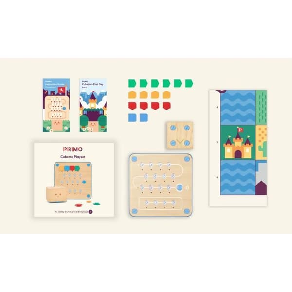 Interaktiv robot - PRIMO - Cubetto - I trä - Programmering - 3 till 6 år