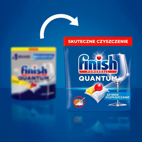 FINISH Quantum Kapslar Allt-i-ett Citron
