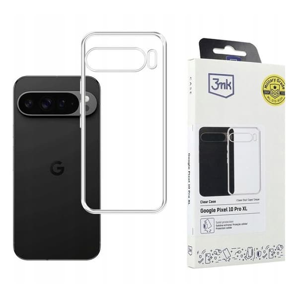 3mk Clear Case til Google Pixel 10 Pro XL - Transparent