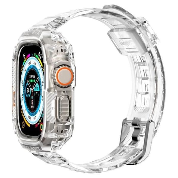 Coque - SPIGEN - Rugged Armor Pro - Transparent - Fleksibel - Beskyttelse mod ridser