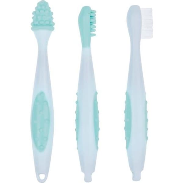 BEBE CONFORT Set med 3 tandborstar