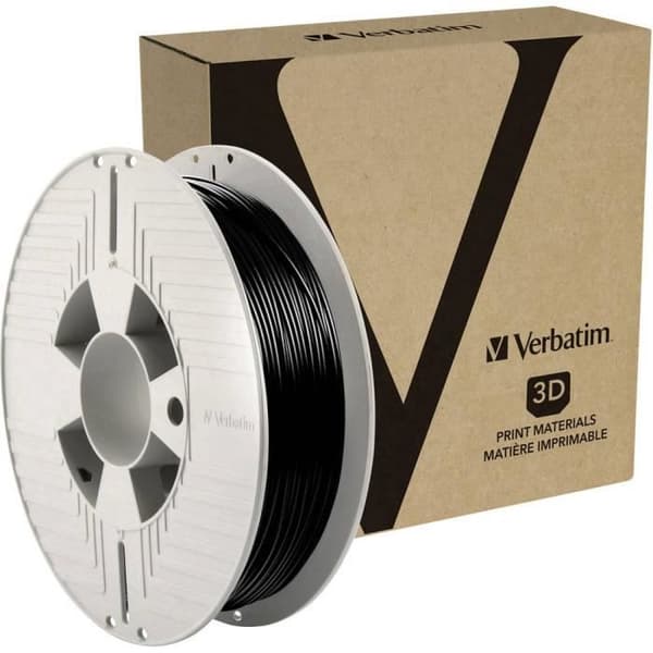 DURABIO Verbatim 55152 filament 1,75 mm sort - Anbefalet tryktemperatur 225°C