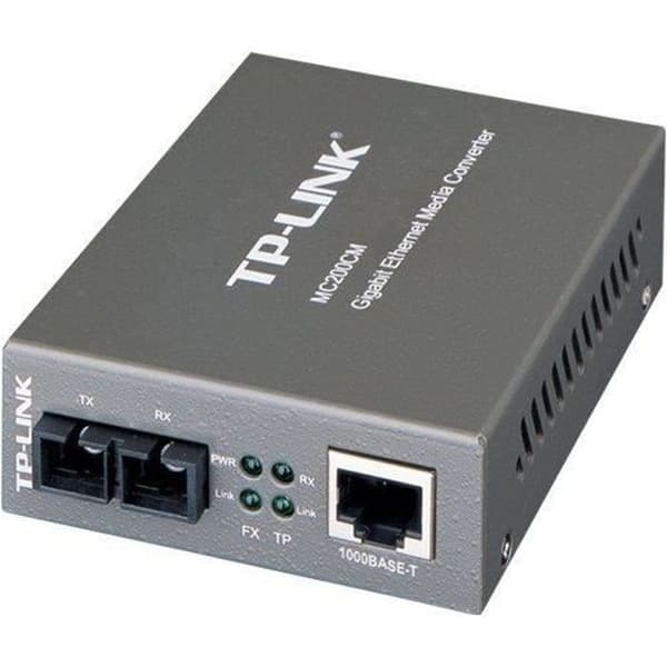 TPLINK FIBER MULTIMODE KONVERTER MC200CM