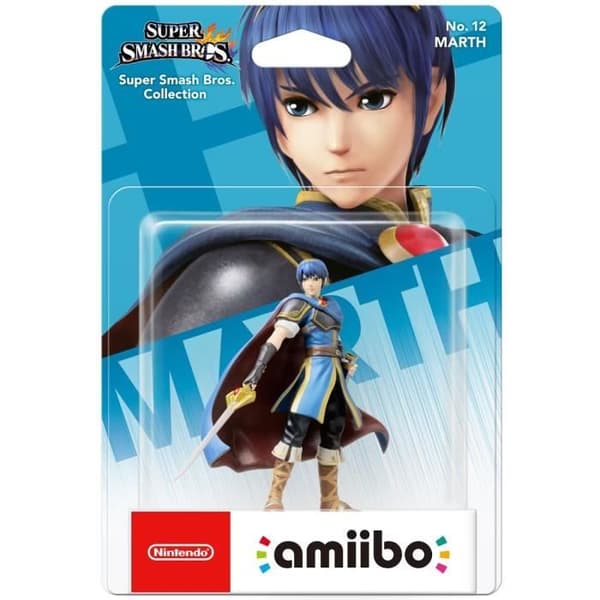 Amiibo Figur - Marth N°12 • Super Smash Bros. Collection