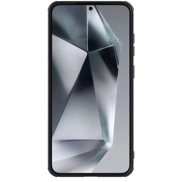 Skyddsfodral för Galaxy S25 - TPU+PC, Svart