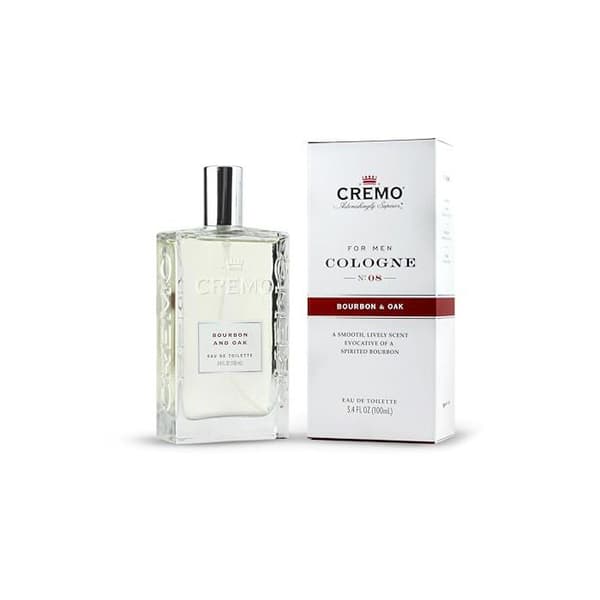 CREMO Eau de Toilette til Mænd 100ml Bourbon & Oak - Krydret Duft - Gave til Mænd
