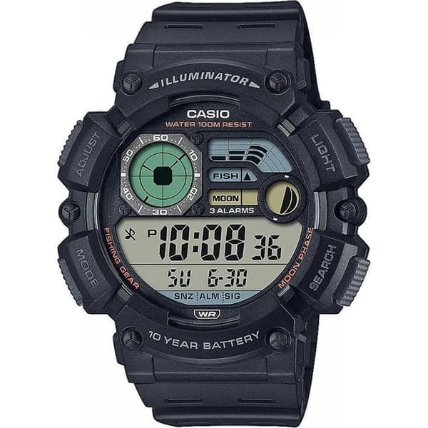 Ur - CASIO - WS-1500H - Unisex - Sort - Kvarts - Digital