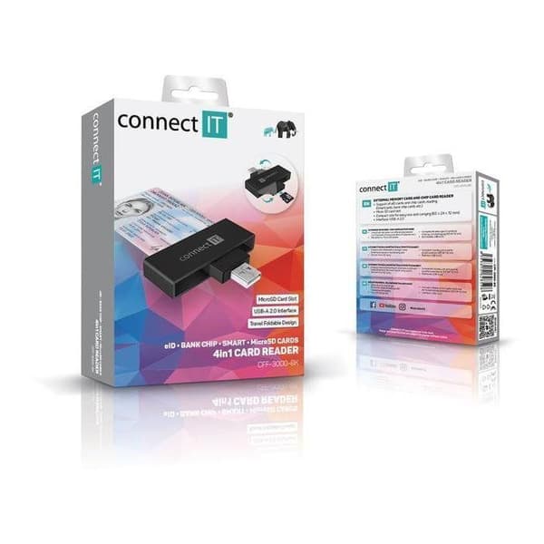 CONNECT IT Smart card and electronic identity reader USB