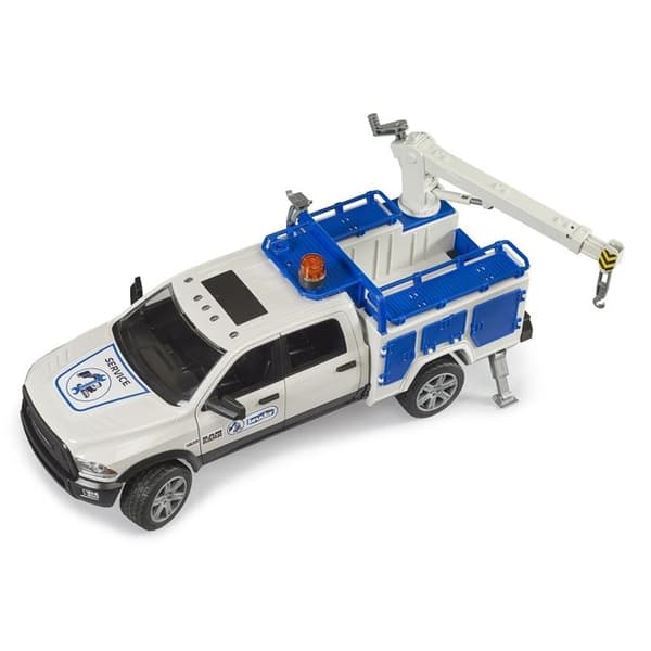 RAM 2500 Servicevogn med kran og blinklys