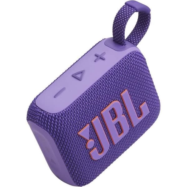 Ultra-portabel Bluetooth-højttaler - JBL GO 4 - Bluetooth 5.3 - Lilla