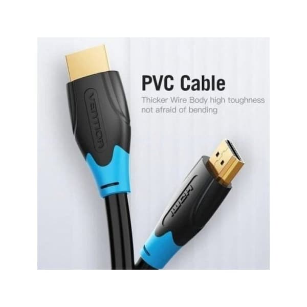 HDMI-kabel Vention AACBQ 2.0 4K 20m UHD HDR Han til Han Sort