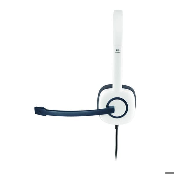 Stereo headset - LOGITECH - H150 - Hvid - Kablet - Støjreducerende