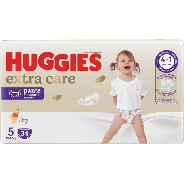 HUGGIES Extra Care bukser str. 5 (34 stk)