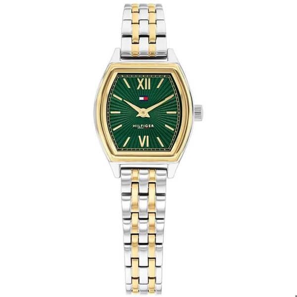 Klocka - Grön Stål - Tommy Hilfiger - 1782907M